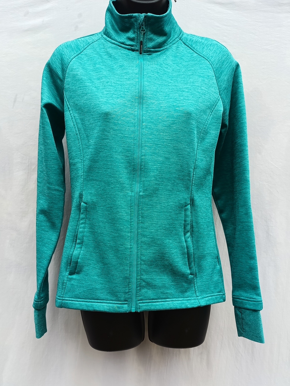 Mondetta Teal Full-Zip Utility Jacket